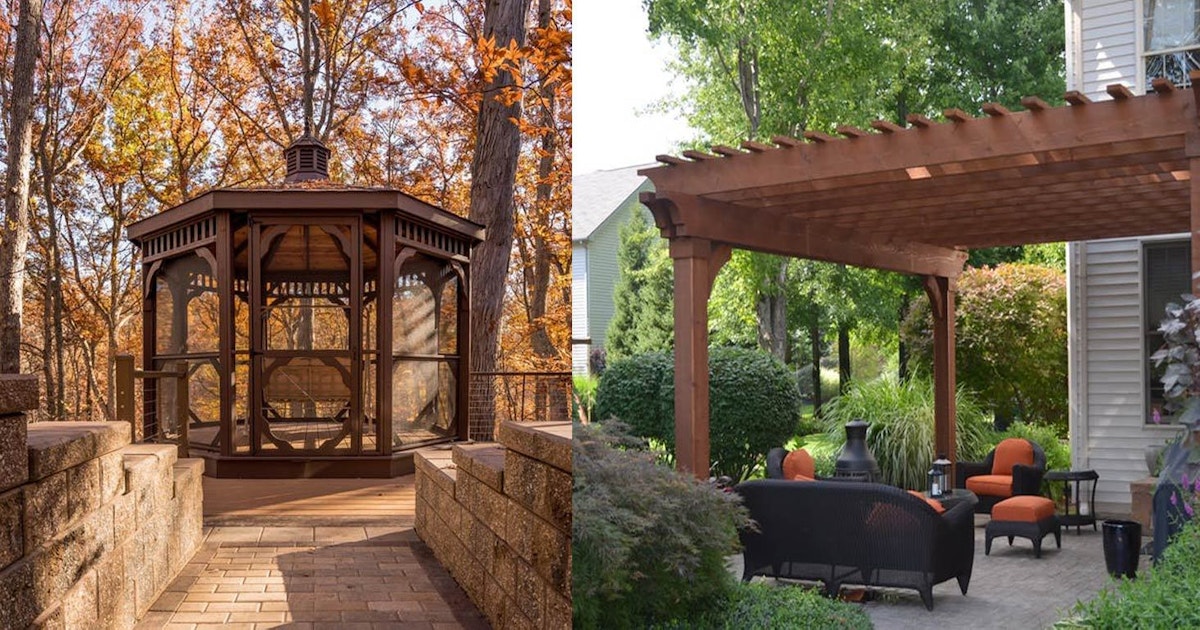 Pergola vs Gazebo Which is Right for You Woodland Pergola vs Gazebo Which is Right for You Woodland